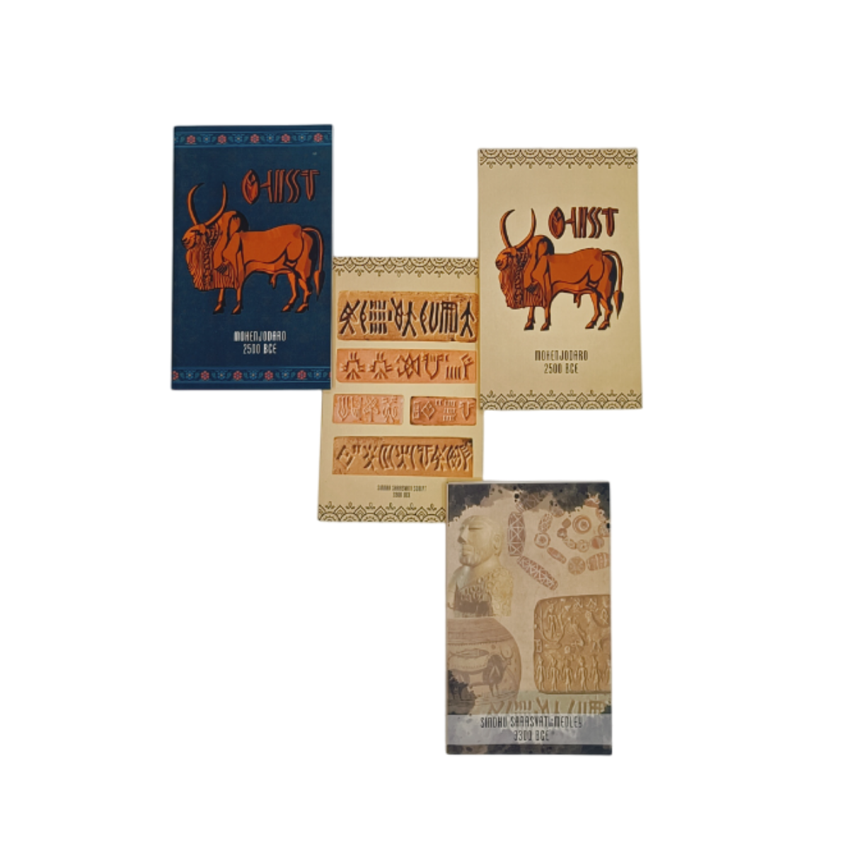 History Themed Notebooks (Set of 4)