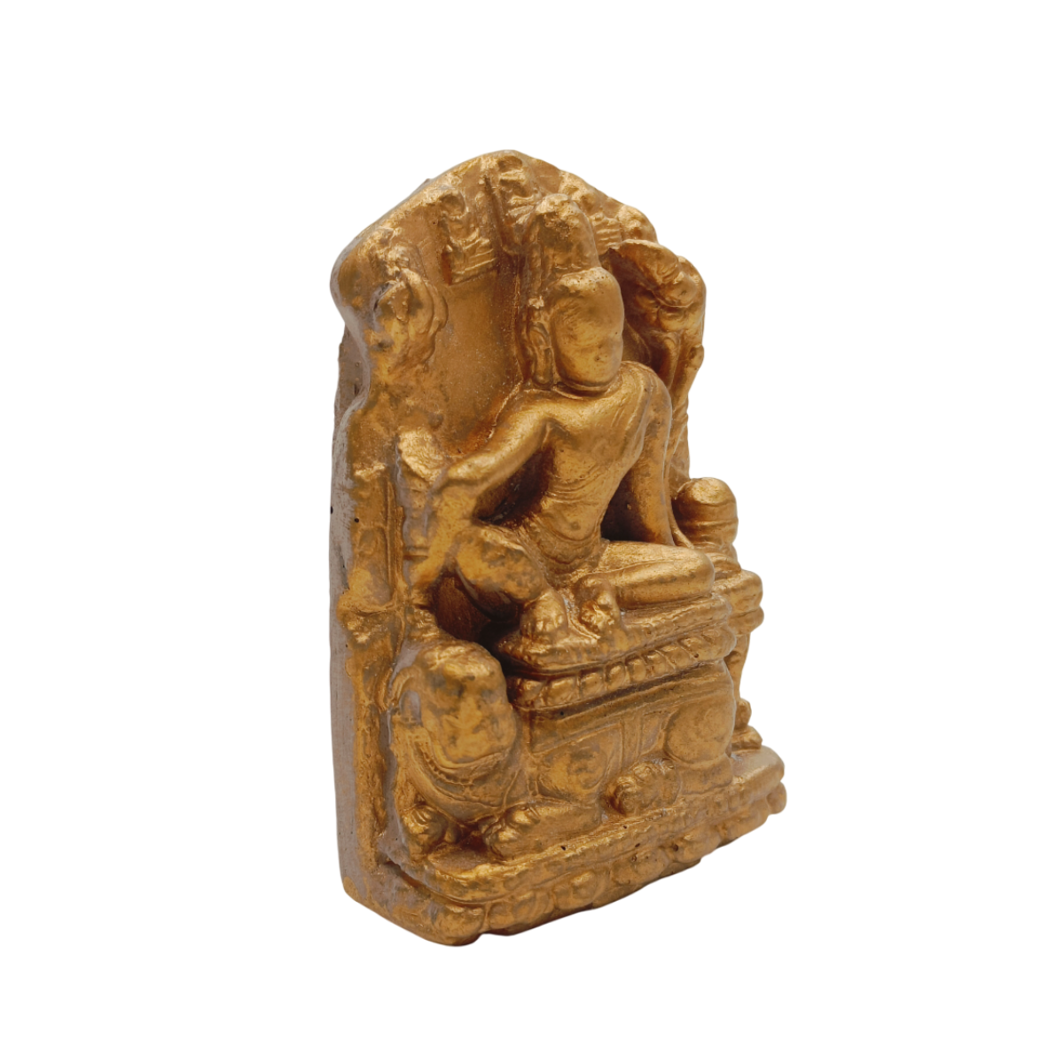 Simhanada Avalokiteshvara: Golden Finish