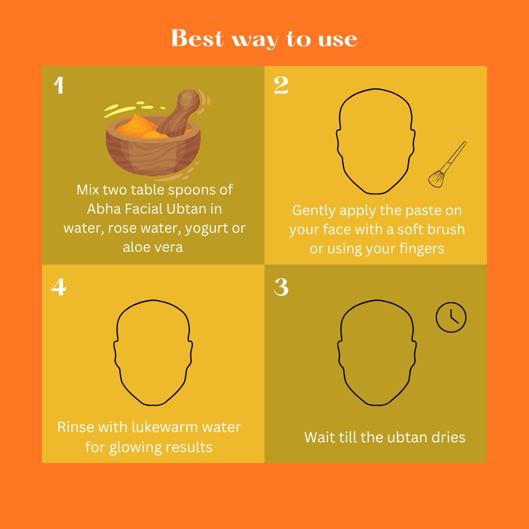 Abha Orange Peel Facial Ubtan