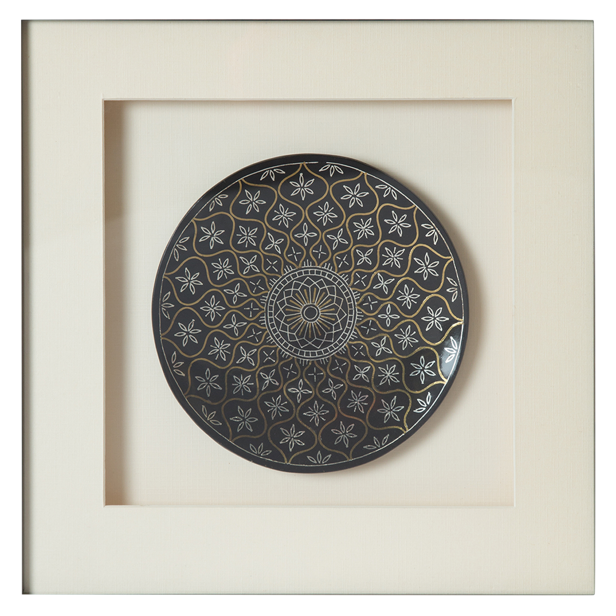 Bidriware in a Frame