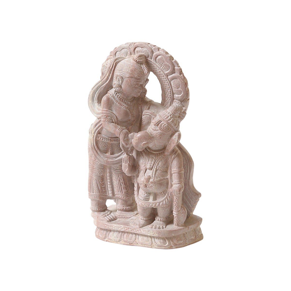 Divinity in Pink: Gauri Ganesha