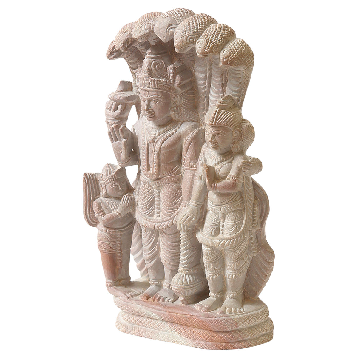 Divinity in Pink: Lakshmi Narayana