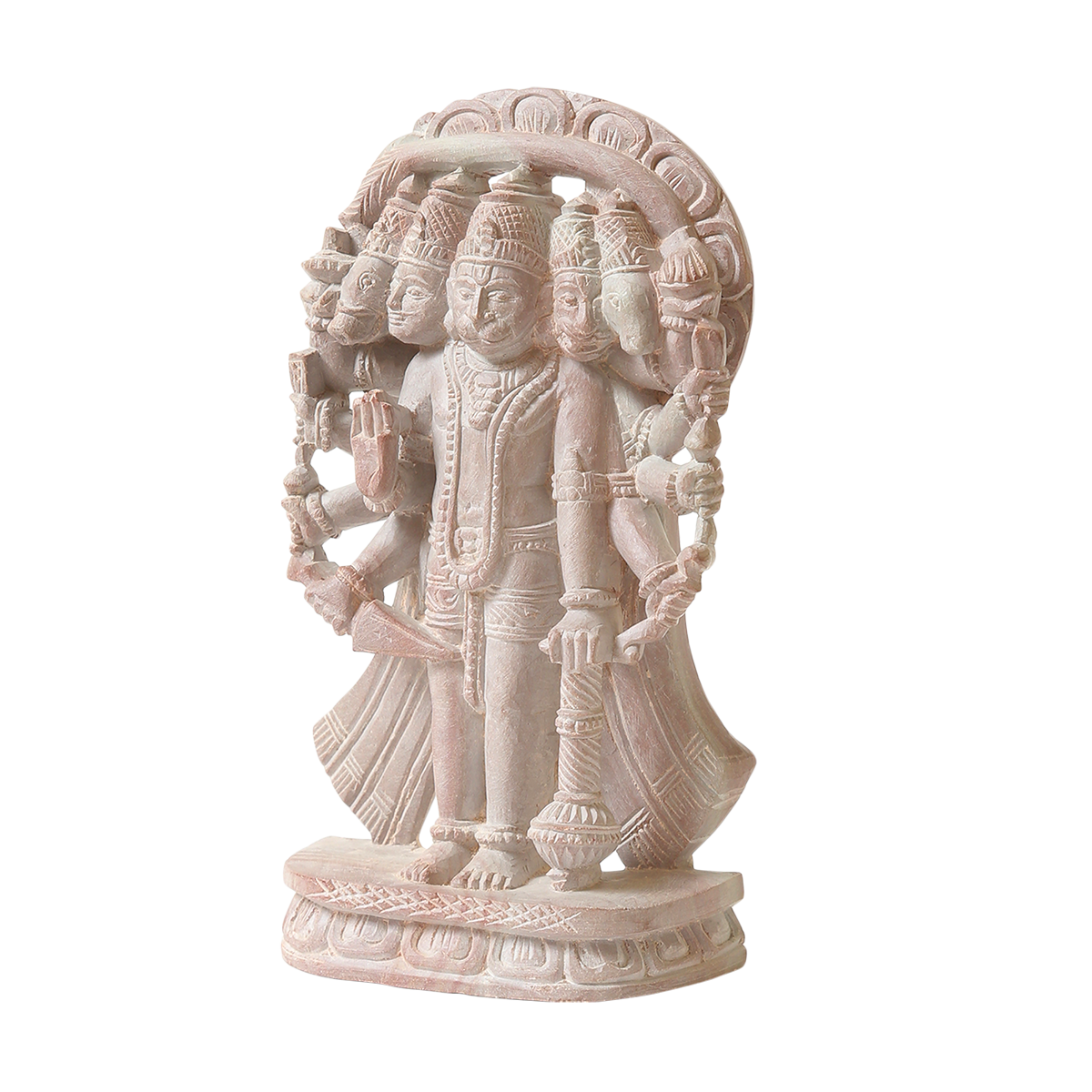 Divinity in Pink: Panchamukha Anjaneya
