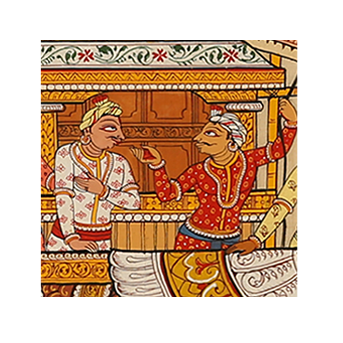 Odisha Pattachitra on Silk: Bali Jatra