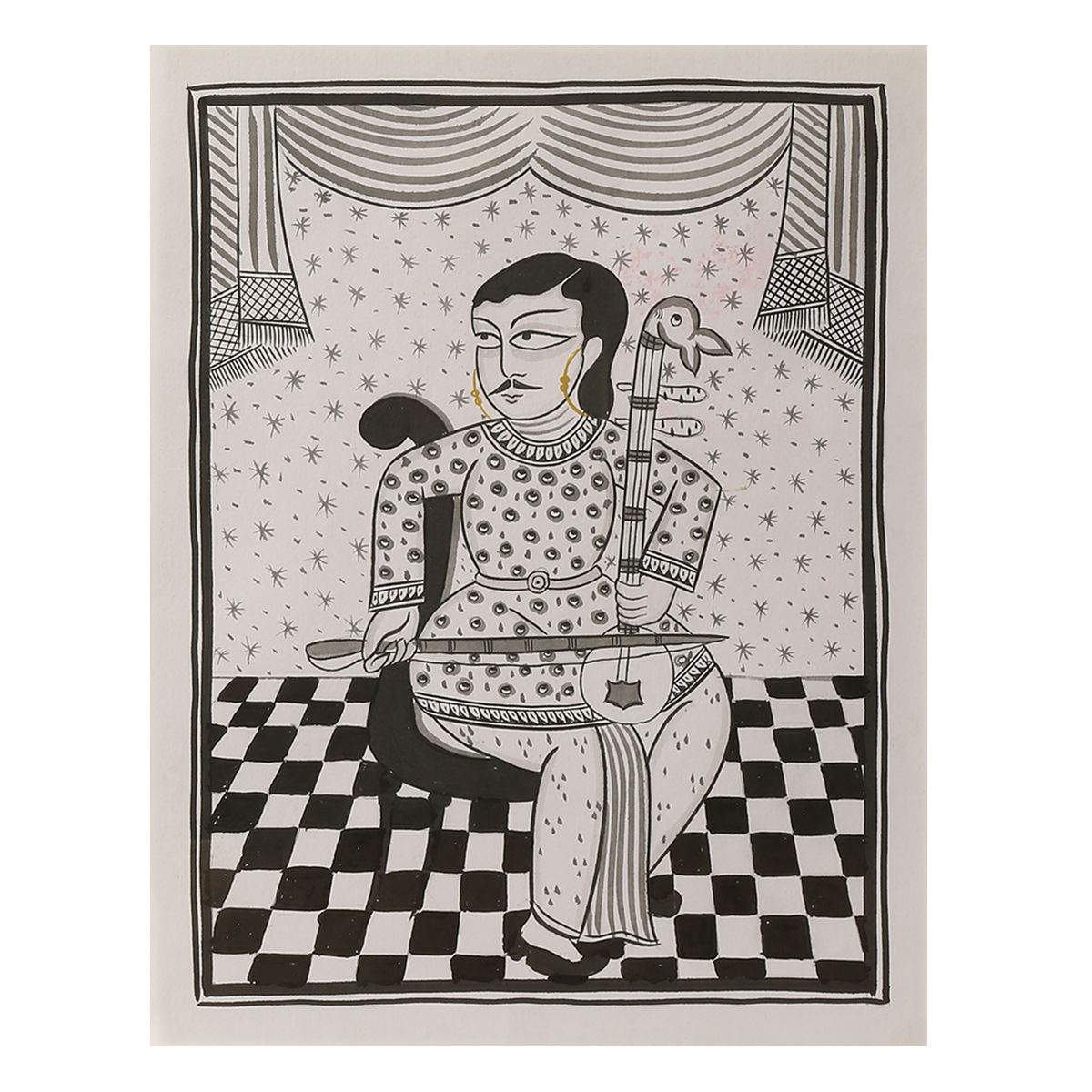 Kalighat: Esraj Player