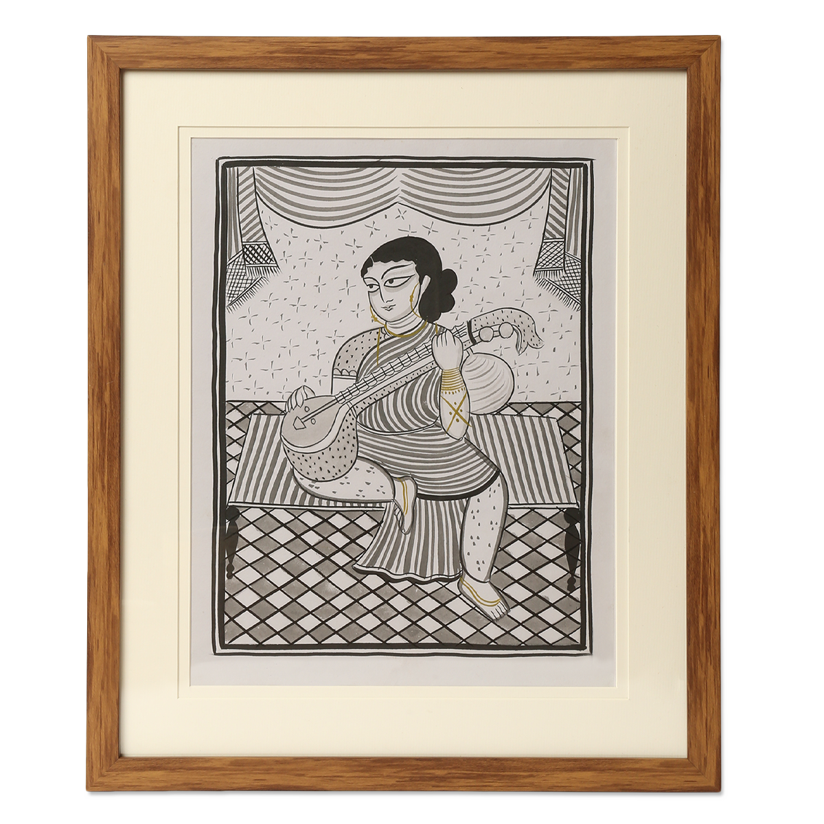 Kalighat: Veena Player