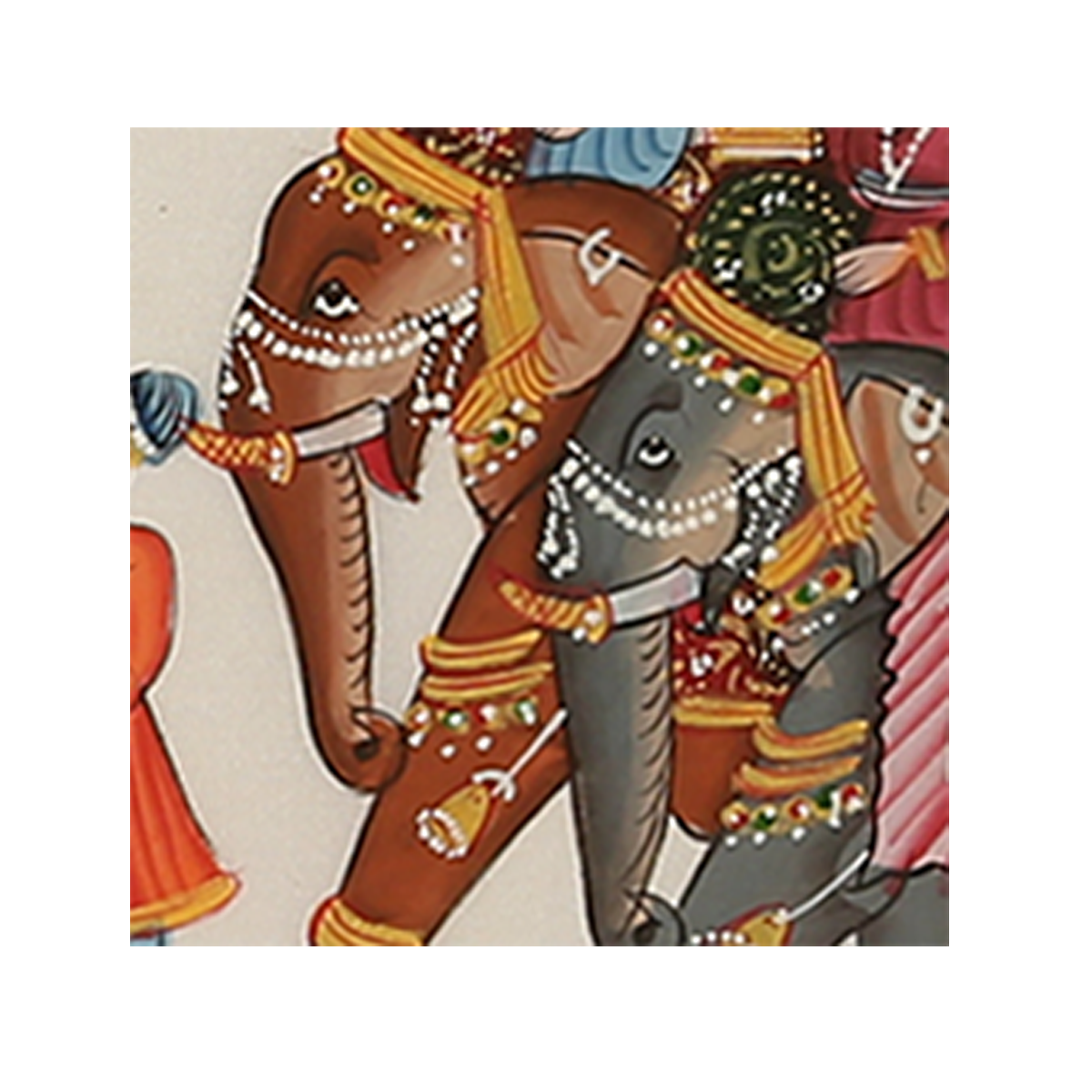 Kangra Miniature: Procession 2