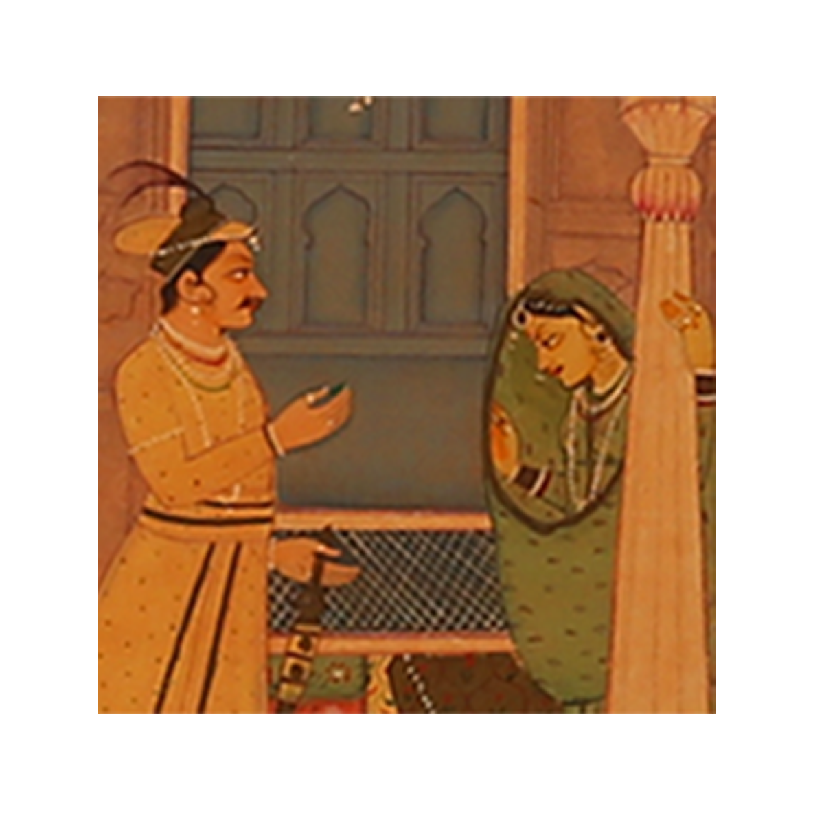 Kangra Miniature: Rangmahal