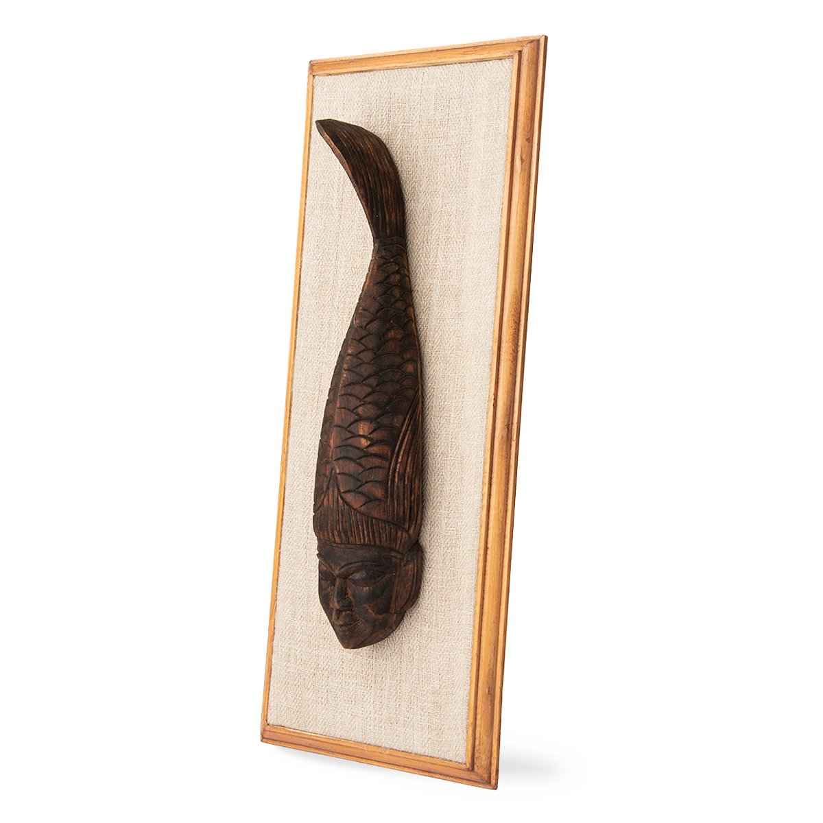 Wood Mask: Fish Fusion