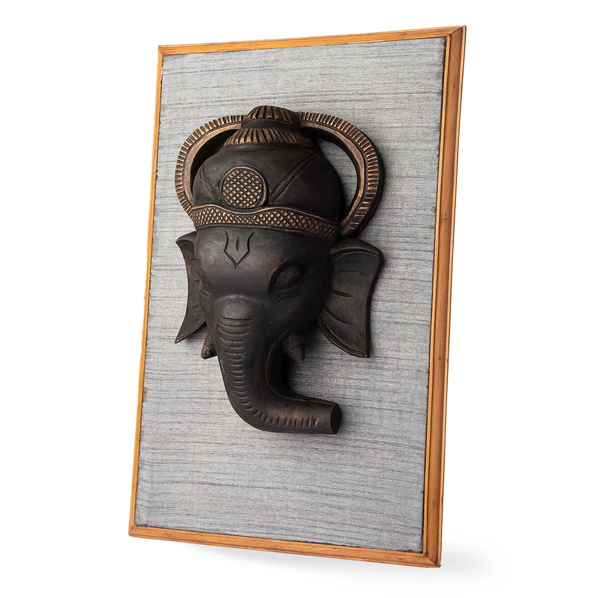 Wood Mask: Ganesha