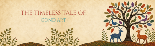Explore Aravali Handicraft'e collection of hand painted Gond Art by Smt Choti Tekam