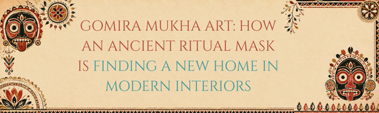 Gomira Mukha Art Masks from Bengal Tribal