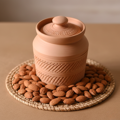 Aravali Rouletted Ware Clay Jar