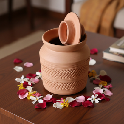 Aravali Rouletted Ware Clay Jar