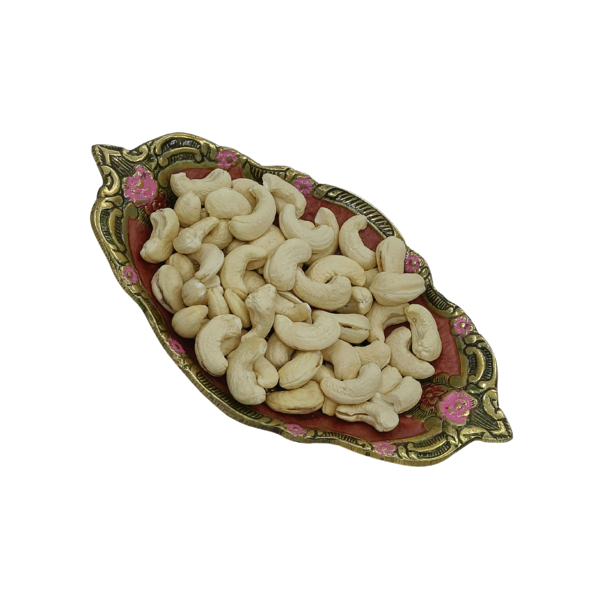 Hand Painted Brass Tray 2
