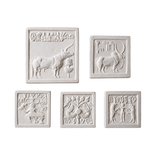 Five Blank Harappan Seals