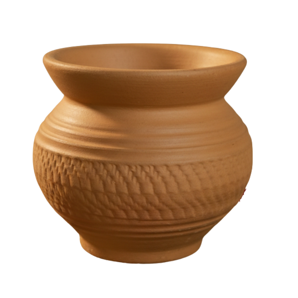 Aravali Rouletted Ware Clay Pot