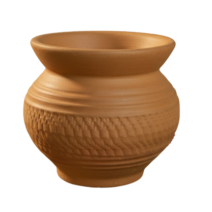 Aravali Rouletted Ware Clay Pot