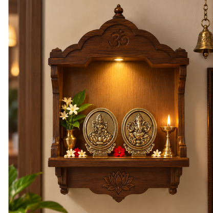 Brass Lakshmi & Ganesha Pair – Auspicious Pooja & Gifting Set