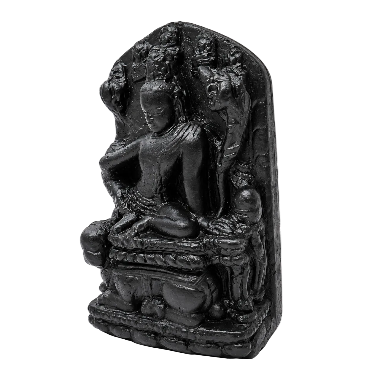 Simhanada Avalokiteshvara – Granite Finish | Handcrafted Museum Replica of a Pala Buddhist Masterpiece [Made to Oder]