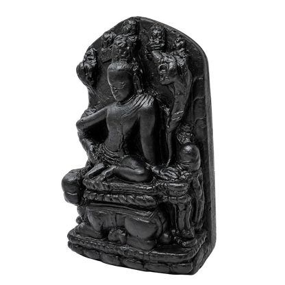 Simhanada Avalokiteshvara – Granite Finish | Handcrafted Museum Replica of a Pala Buddhist Masterpiece [Made to Oder]