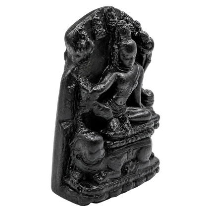 Simhanada Avalokiteshvara – Granite Finish | Handcrafted Museum Replica of a Pala Buddhist Masterpiece [Made to Oder]