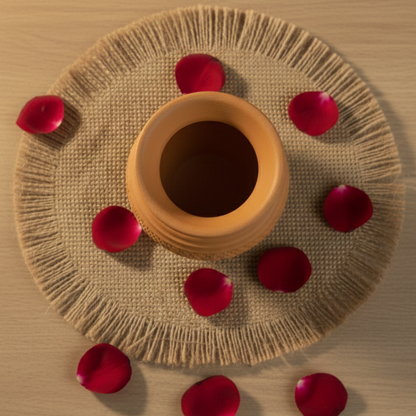 Aravali Rouletted Ware Clay Pot