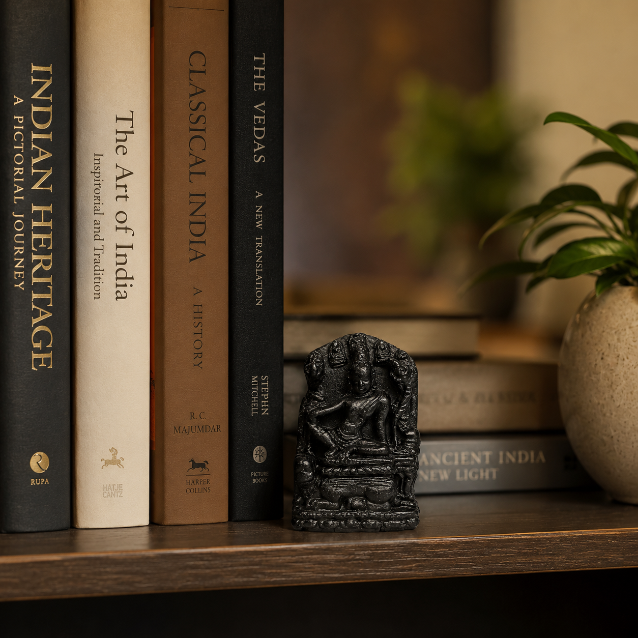 Simhanada Avalokiteshvara – Granite Finish | Handcrafted Museum Replica of a Pala Buddhist Masterpiece [Made to Oder]