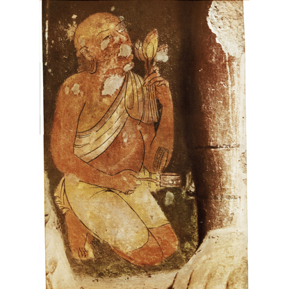 Discover the Jataka Ajanta Caves Art Print, an unframed museum-inspired reproduction of a celebrated Buddhist mural. Perfect for heritage interiors, collectors and admirers of ancient Indian art and Buddhist storytelling.