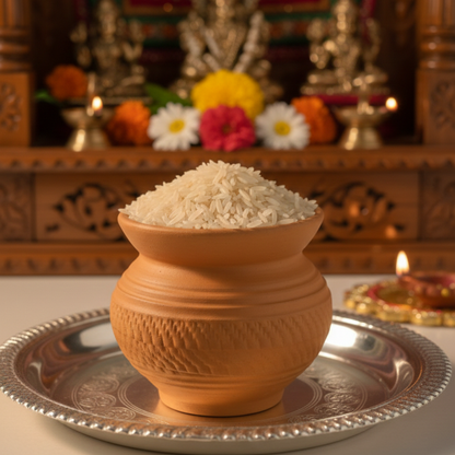 Aravali Rouletted Ware Clay Pot