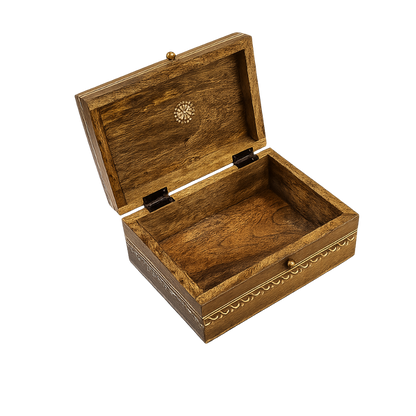 Handcrafted Mango Wood Favour Box