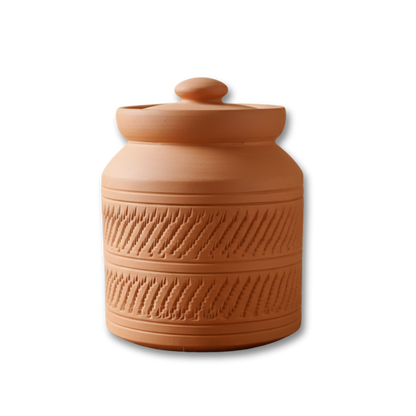 Aravali Rouletted Ware Clay Jar