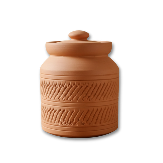 Aravali Rouletted Ware Clay Jar
