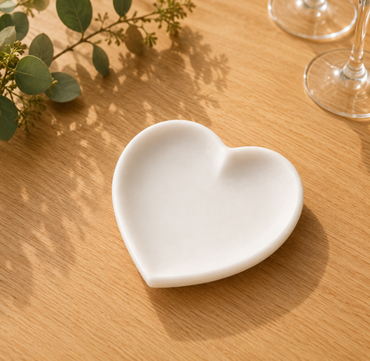 The Shape of Love: Marble Trinket Tray