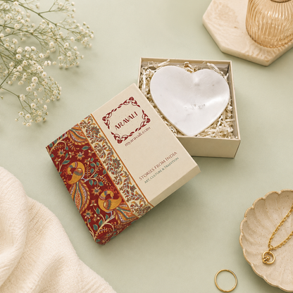 The Shape of Love: Marble Trinket Tray