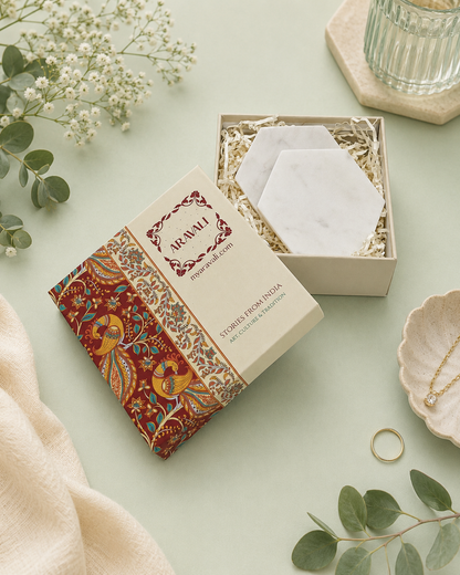 The Marble Hexa: Set of Two